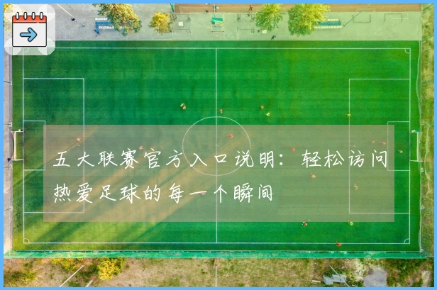 五大联赛官方入口说明：轻松访问热爱足球的每一个瞬间