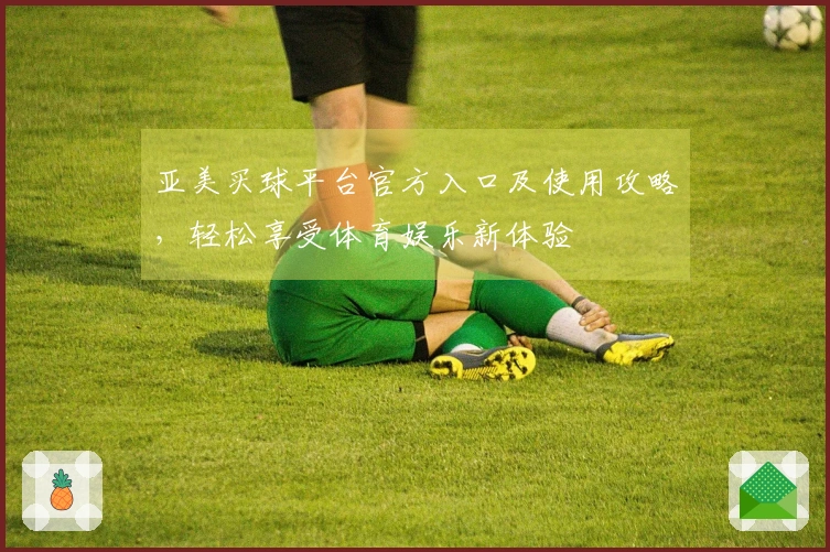 亚美买球平台官方入口及使用攻略，轻松享受体育娱乐新体验